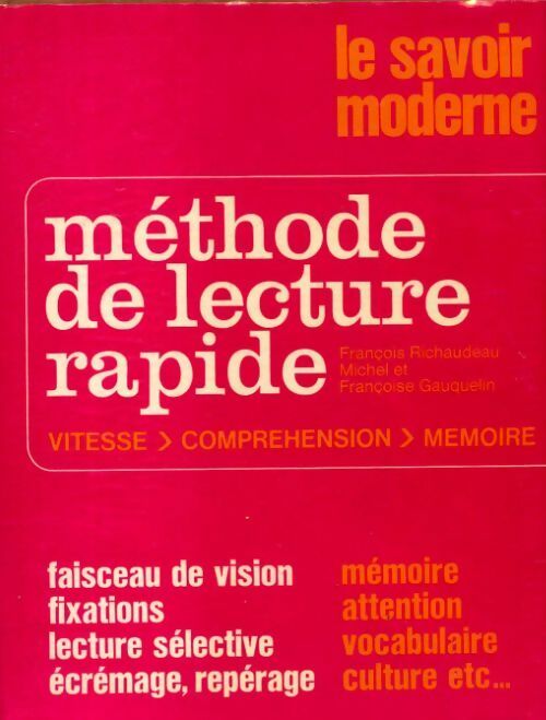 Livrenpoche : Méthode de lecture rapide Tome II - François Richaudeau - Livre