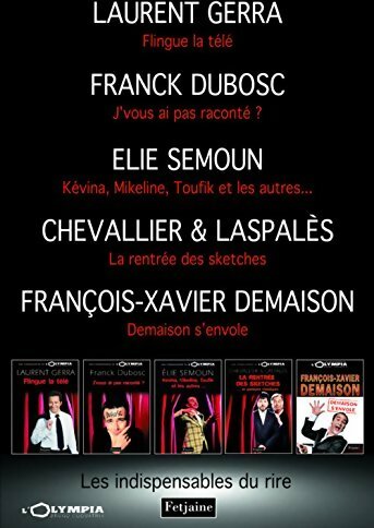 Livrenpoche : Les indispensables du rire : Coffret en 5 volumes - Collectif - Livre