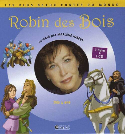 Livrenpoche : Robin des bois (1cd audio) - Marlène Jobert - Livre