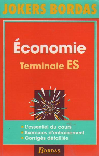 Economie Terminales ES - François Chataigner -  Jokers - Livre