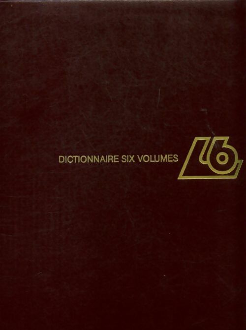 Livrenpoche : Dictionnaire 6 volumes - Collectif - Livre