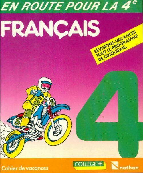 Livrenpoche : En route pour la 4e Français - Collectif - Livre