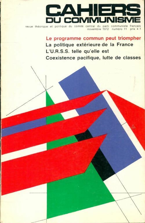 Livrenpoche : Cahiers du communisme n°11 - Collectif - Livre