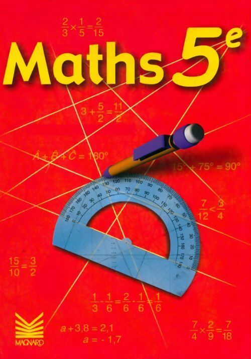 Livrenpoche : Maths 5e - Collectif - Livre