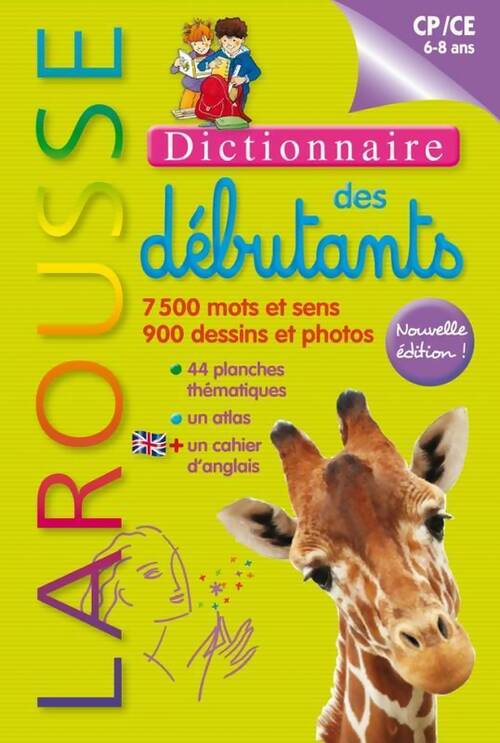 Livrenpoche : Dictionnaire Larousse des débutants CP/CE 6-8 ans - Collectif - Livre