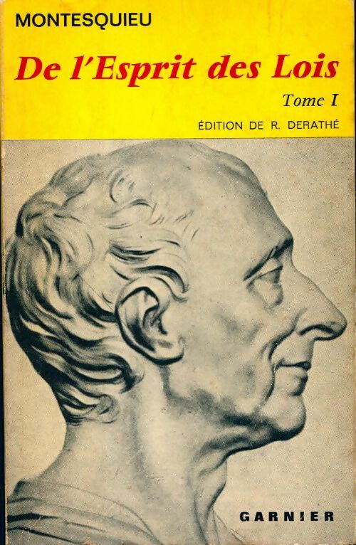 Livrenpoche : De l'esprit des lois Tome I - Charles De Montesquieu - Livre