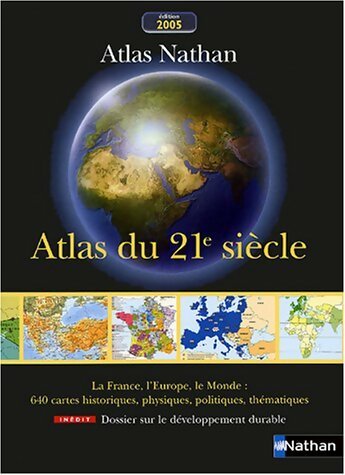 Livrenpoche : Atlas du 21e siècle  2005 - Collectif - Livre