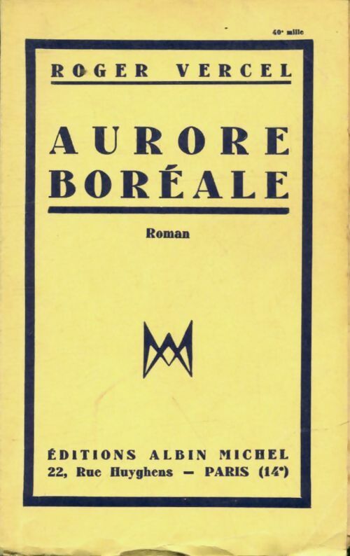 Livrenpoche : Aurore boréale - Roger Vercel - Livre