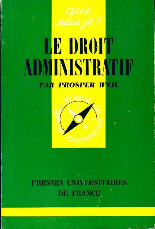 Livrenpoche : Le droit administratif - Prosper Pouyaud - Livre