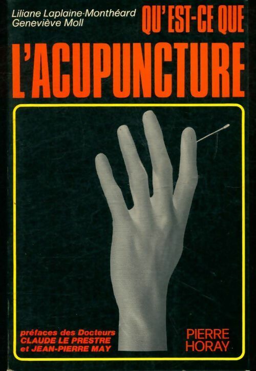 Livrenpoche : Qu'est-ce que l'acupuncture? - Geneviève Moll - Livre