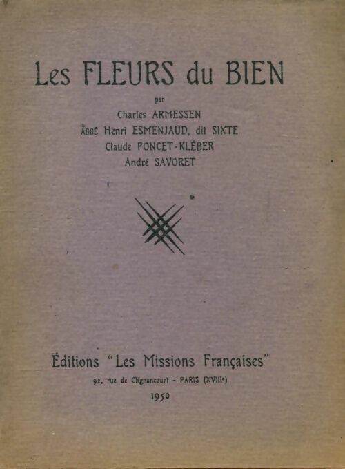 Livrenpoche : Les fleurs du bien - Collectif - Livre