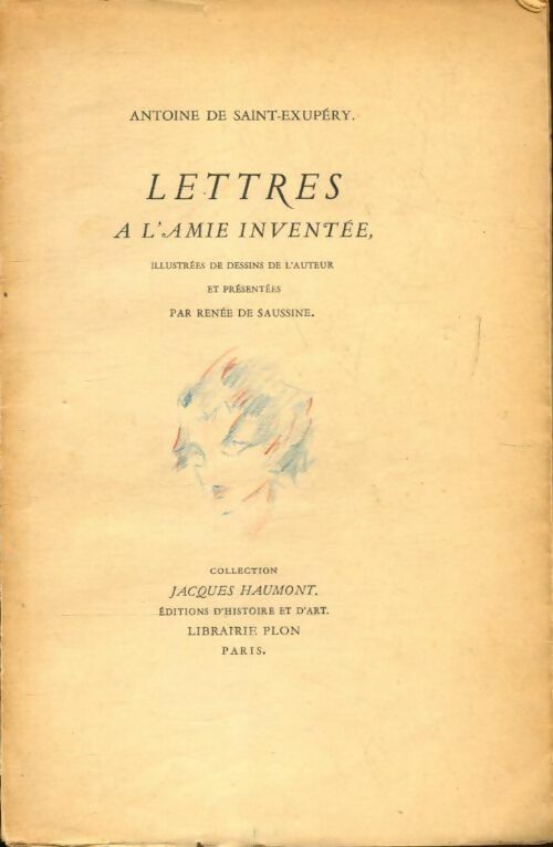 Livrenpoche : Lettres à l'amie inventée - Antoine De Saint Exupéry - Livre