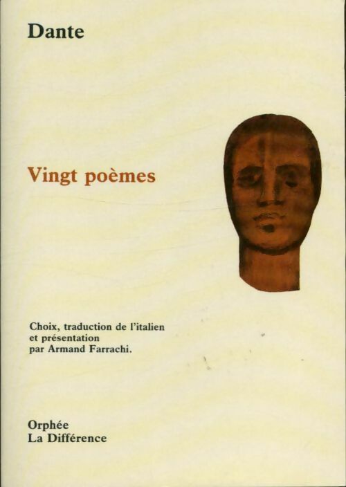 Vingt poèmes - Dante -  Orphée - Livre