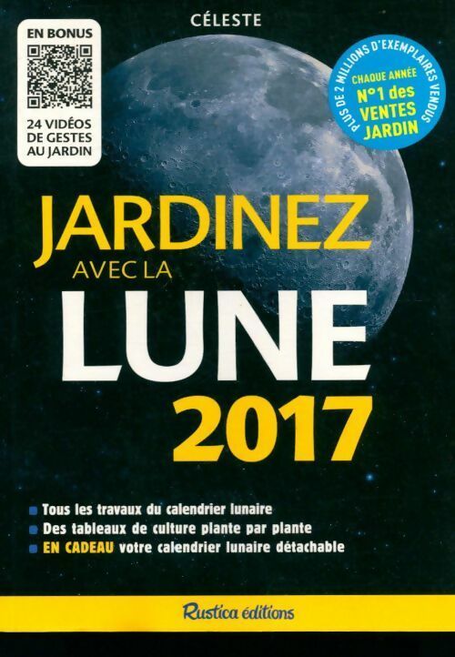 Livrenpoche : Jardinez avec la lune 2017 - Céleste - Livre
