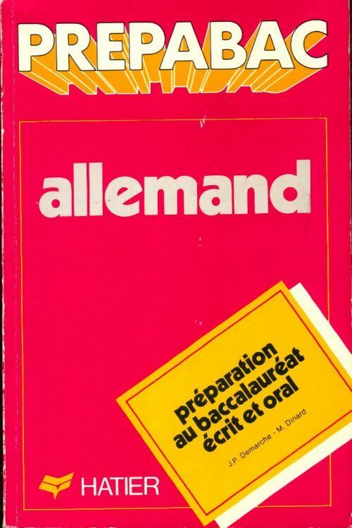 Livrenpoche : Allemand - Martine Dinard - Livre