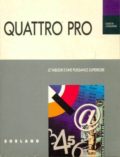 Livrenpoche : Quattro pro guide de l'utilisateur - Collectif - Livre