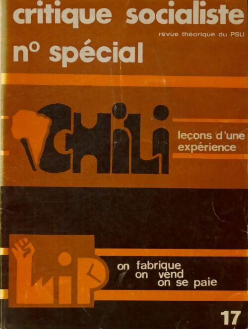 Livrenpoche : Critique socialiste n°17 - Collectif - Livre