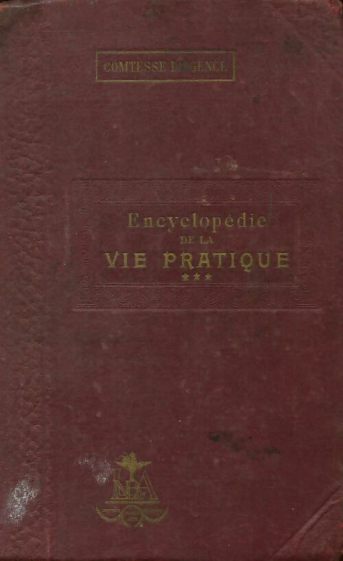 Livrenpoche : Encyclopédie de la vie pratique - Comtesse De Gencé - Livre