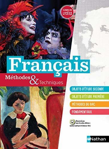 Français méthodes et techniques  seconde, 1ère - Collectif - Livre