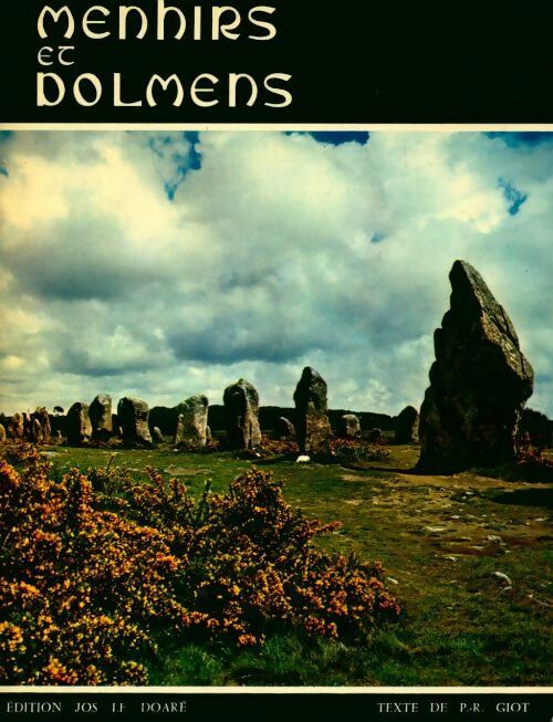 Livrenpoche : Menhirs et dolmens - Pierre-Roland Giot - Livre