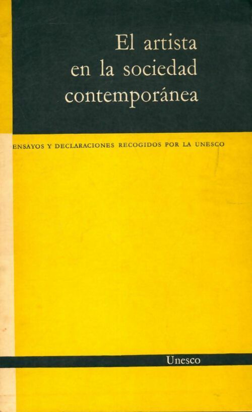 Livrenpoche : El artista en la sociedad contemporanea - Collectif - Livre