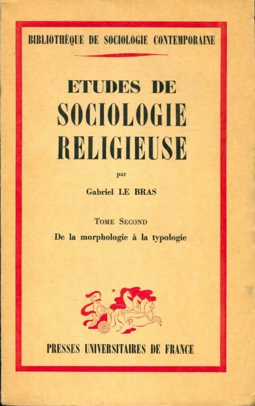 Livrenpoche : Études de sociologie religieuse Tome II - Gabriel Le Bras - Livre