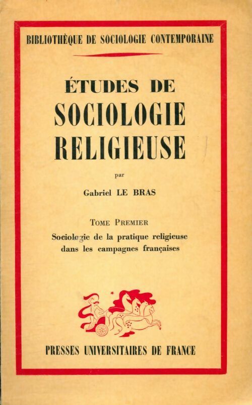 Livrenpoche : Études de sociologie religieuse Tome I - Gabriel Le Bras - Livre