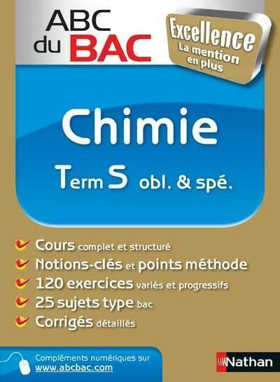 Livrenpoche : Chimie Terminale S obligatoire et spécialité - Marie-Emilie Charlery - Livre