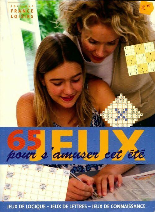 Livrenpoche : 65 jeux pour s'amuser cet été - Collectif - Livre