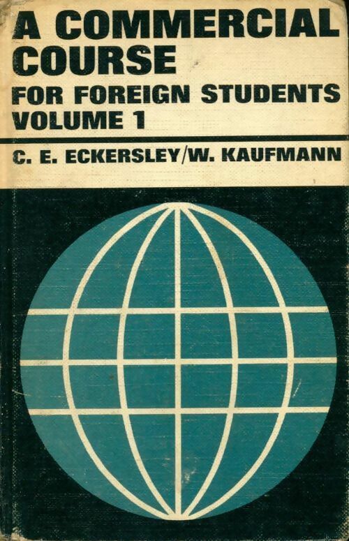 Livrenpoche : Commercial course for foreign students vol. 1 - C.E. Eckersley - Livre