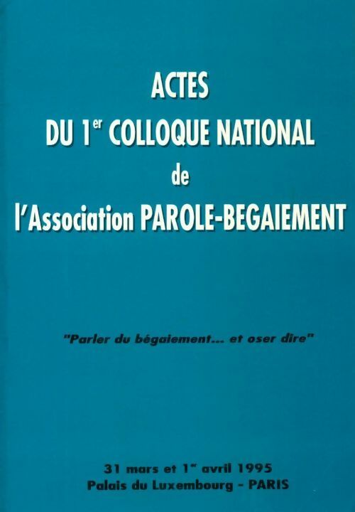 Livrenpoche : Le bégaiement de l'adulte - Collectif - Livre