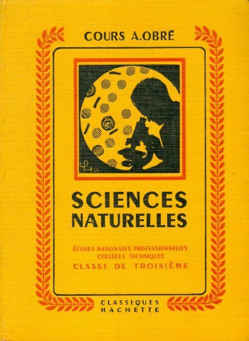 Sciences naturelles : Hygiène 3è - Jean Paniel -  Cours A. Obré - Livre