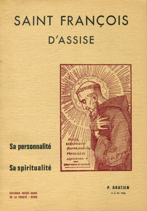 Livrenpoche : Saint François d'Assise - P Gratien - Livre