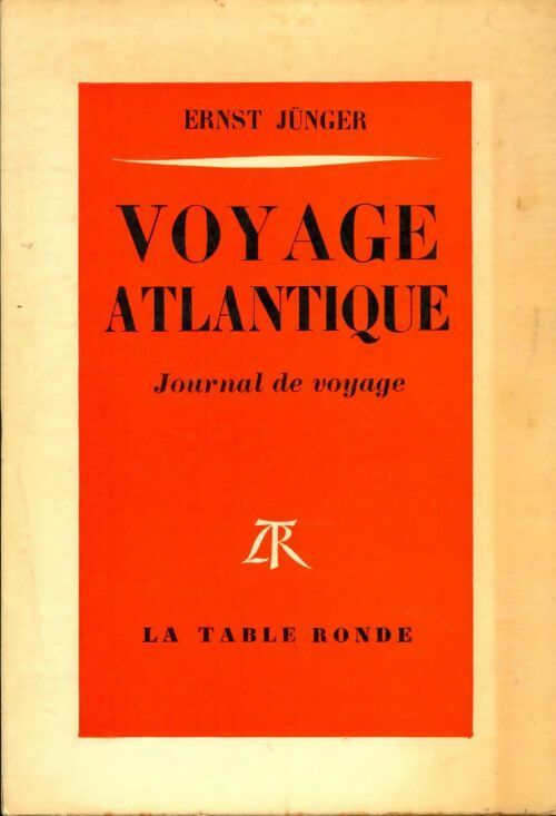 Livrenpoche : Voyage atlantique - Ernst Jünger - Livre