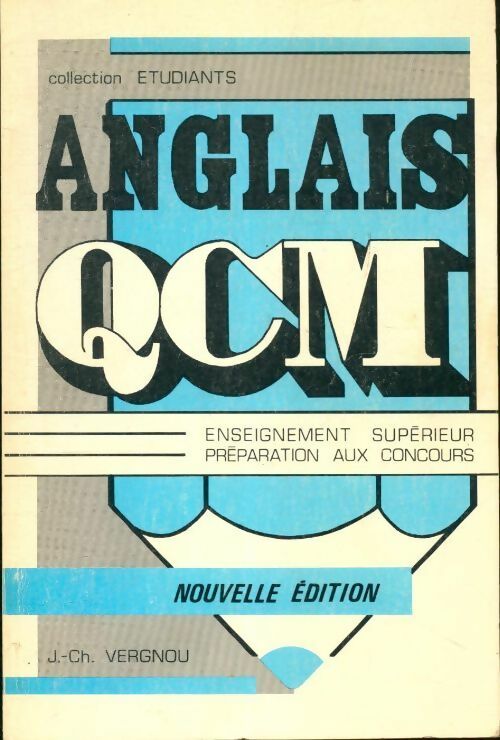 Livrenpoche : QCM anglais - -Ch J - Livre