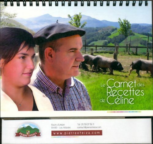 Livrenpoche : Les carnets des recettes de Céline - Inconnu - Livre