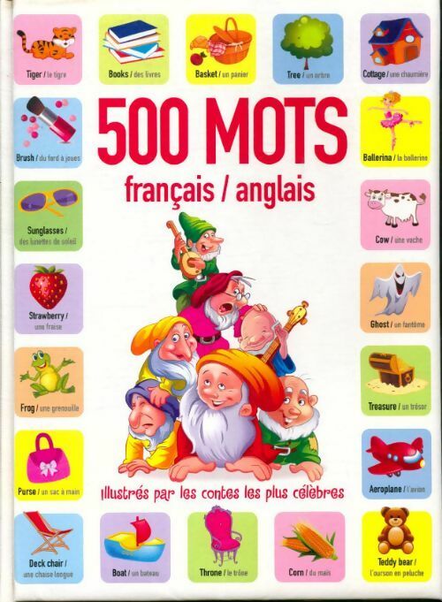 500 mots français-anglais - Collectif -  LLC GF - Livre