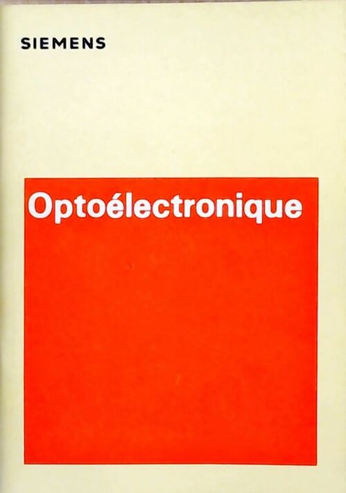 Livrenpoche : Optoélectronique - Collectif - Livre