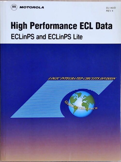 Livrenpoche : High performance ECL data : ECLinPS and ECLinPS Lite - Collectif - Livre