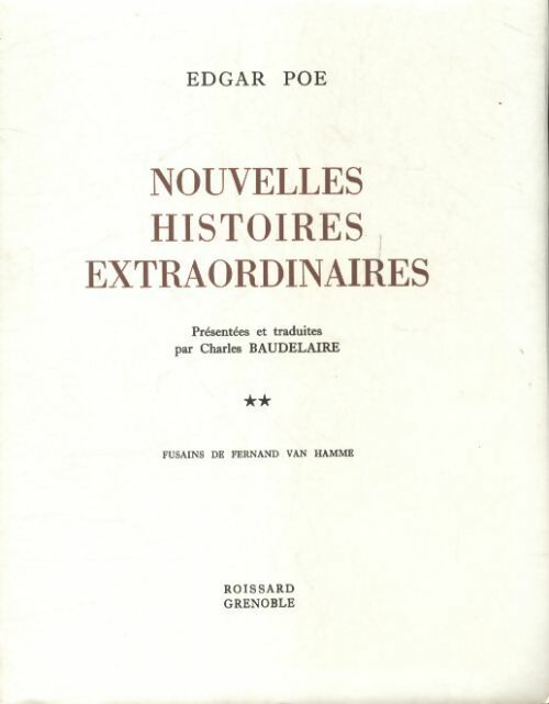 Livrenpoche : Nouvelles histoires extraordinaires Tome II - Edgar Allan Poe - Livre