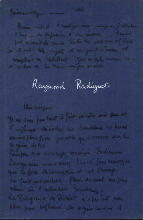 Livrenpoche : Oeuvres complètes en 2 volumes - Raymond Radiguet - Livre
