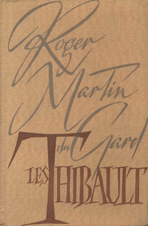 Les Thibault Tome I - Roger Martin du Gard -  Langues Etrangères GF - Livre