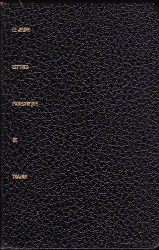 Livrenpoche : Lettres panégyrique de Trajan - Pline le Jeune - Livre