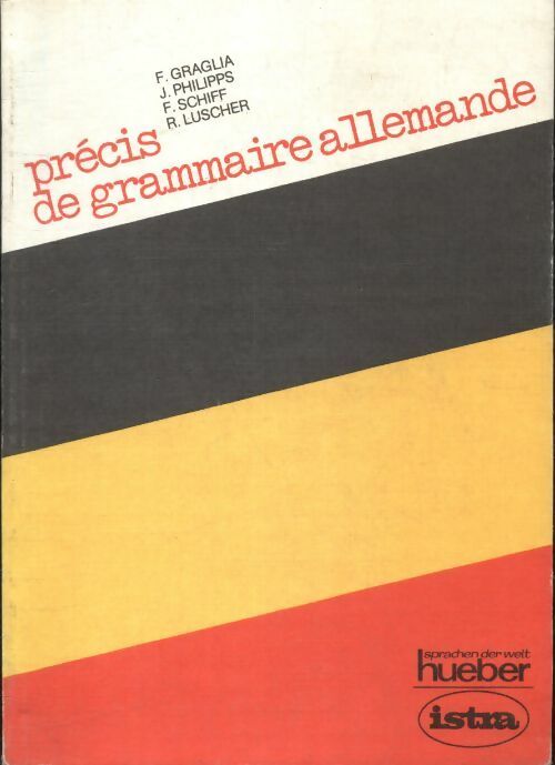 Livrenpoche : Précis de grammaire allemande - Collectif - Livre