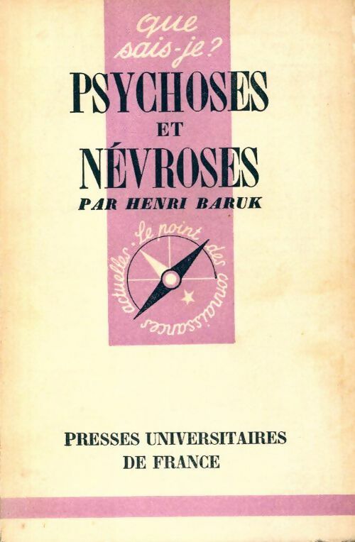 Livrenpoche : Psychoses et névroses - Henri Baruk - Livre