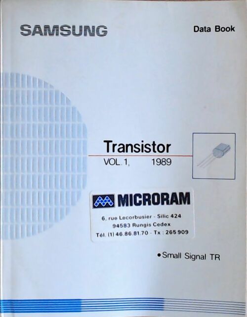 Livrenpoche : Transistor databook Vol.1 1989 - Collectif - Livre
