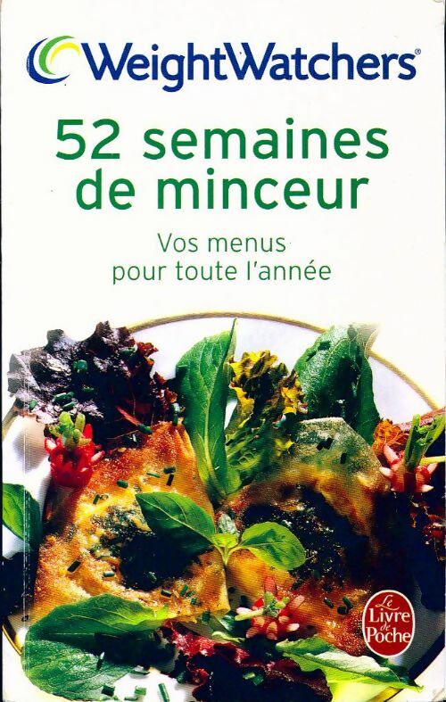 Livrenpoche : 52 semaines de minceur - Weight Watchers - Livre