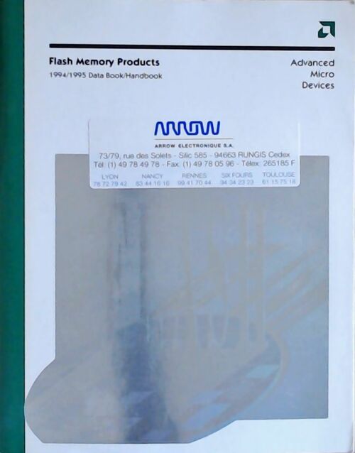 Livrenpoche : Flash memory products : Data book/Handbook 1994/1995 - Collectif - Livre