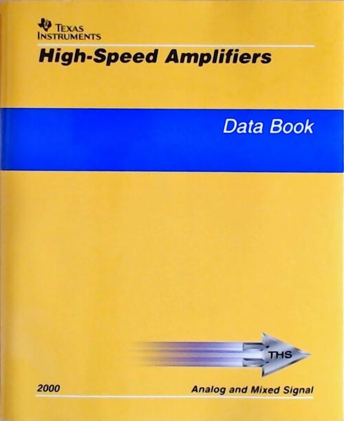 Livrenpoche : High-speed amplifiers : Data book 2000 - Collectif - Livre