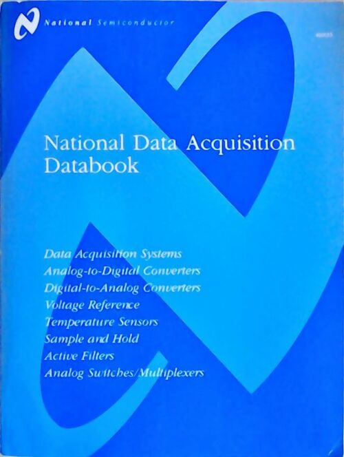 Livrenpoche : National data acquisition : Databook 1995 - Collectif - Livre
